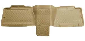 GMC Yukon XL Floor Mats - Rear - Husky Liners - Classic - Tan - `01-`06
